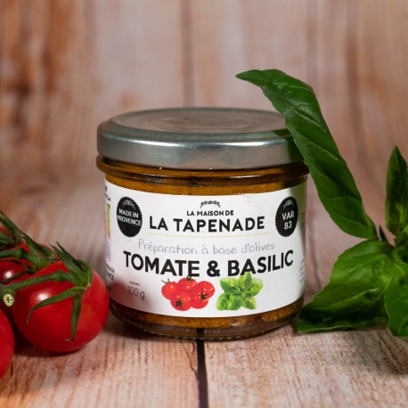 Tomates & Basilic - by LA MAISON DE LA TAPENADE